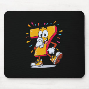 Mousepad Fantasma 67 Roupa engraçada do meme Seven doentio