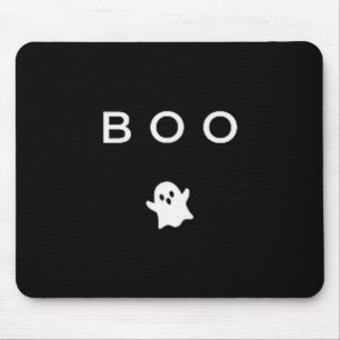 Mousepad Fantasma Boo Dia das Bruxas Sutil Mínimo Outono Di