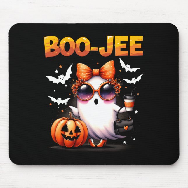 Mousepad Fantasma Boo-Jee Engraçado Halloween Boo Jee Fanta (Frente)