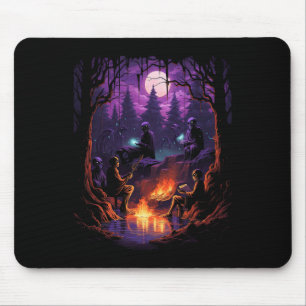 Mousepad Fantasma Vintage e Esqueleto 1