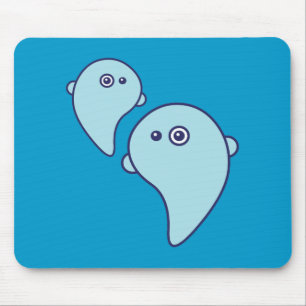 Mousepad Fantasmas bonitos