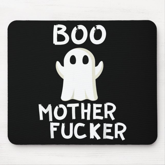Mousepad Fantasminha Engraçado Fantasia de Halloween (Frente)