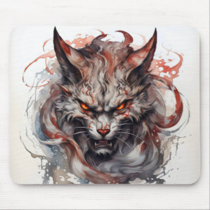 Mousepad Fantasy Beast Cat