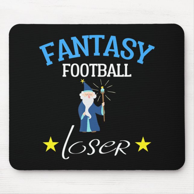 Mousepad Fantasy Futebol Perdido Fantasy Futebol Tee (Frente)