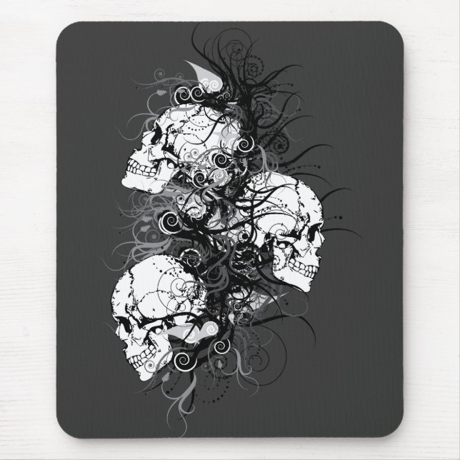 Mousepad Fantasy Skulls (Frente)