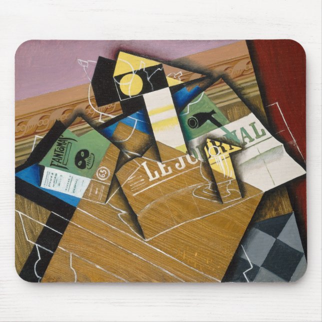 Mousepad Fantomas, 1915 (óleo em canvas) (Frente)