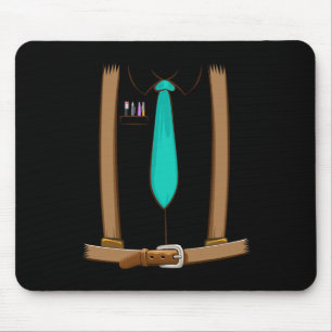 Mousepad Farda de Nerd Halloween Fofo Dork Geek Filho Gamer