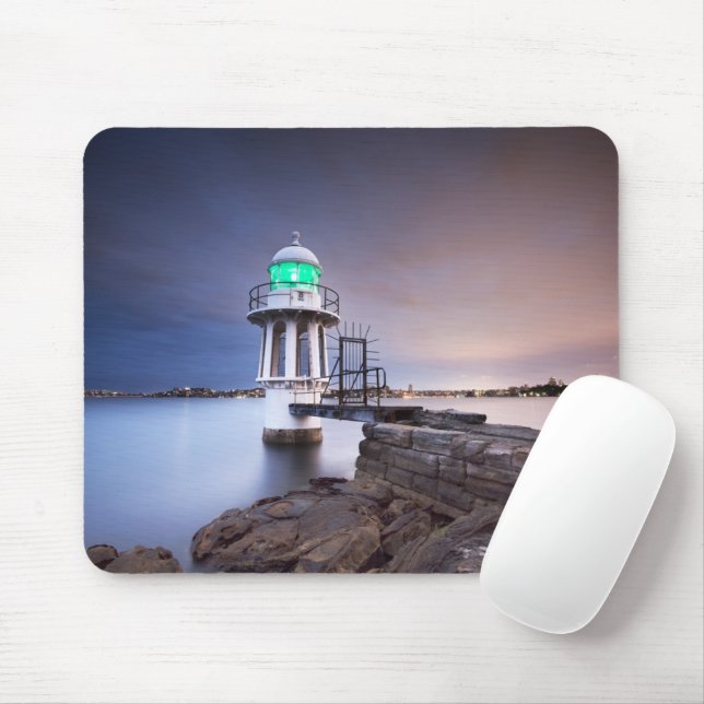 Mousepad Faróis | Cremorne Point Lighthouse Austrália (Com mouse)