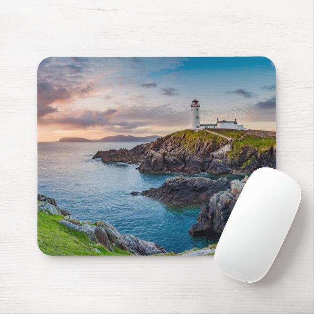 Mousepad Faróis | Fanad Head Lighthouse Irlanda (Com mouse)