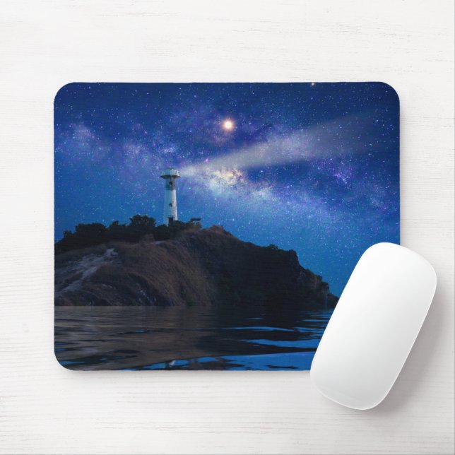Mousepad Faróis | Farol de Starry Night (Com mouse)