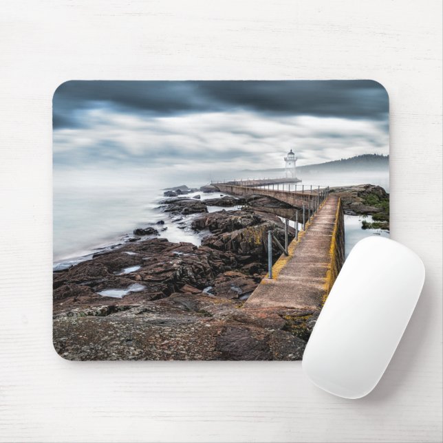 Mousepad Faróis | Farol Grand Marais Minnesota (Com mouse)