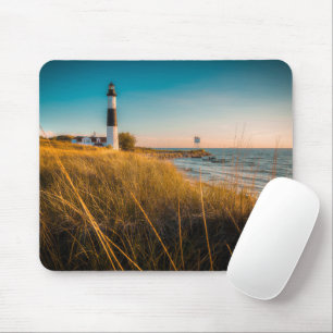 Mousepad Faróis Farol Grande Sable Ludington, MI