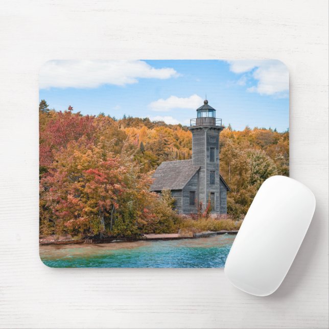 Mousepad Faróis | Grand Island East Channel Light (Com mouse)