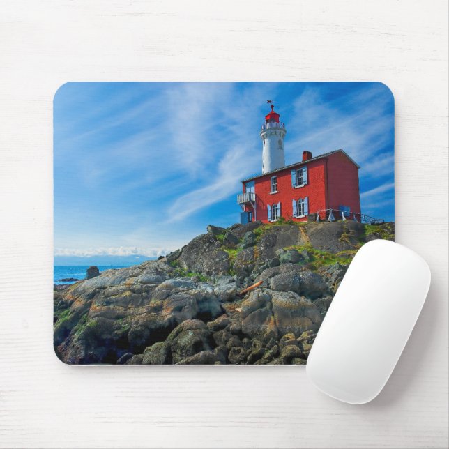 Mousepad Faróis | Ilha de Vancouver Victoria Harbor (Com mouse)