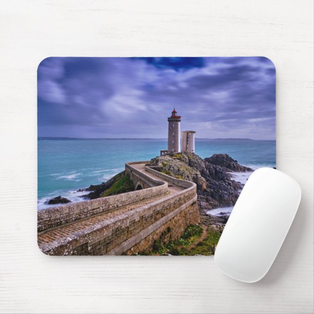Mousepad Faróis | Petit Minou Lighthouse França (Com mouse)