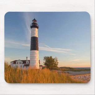 Mousepad Farol Big Sable Point no Lago Michigan 3