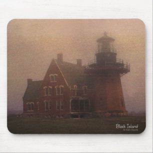 Mousepad Farol da ilha de bloco