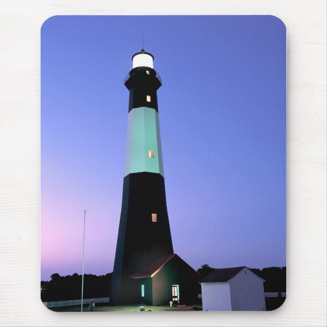 Mousepad Farol da ilha de Tybee (Frente)
