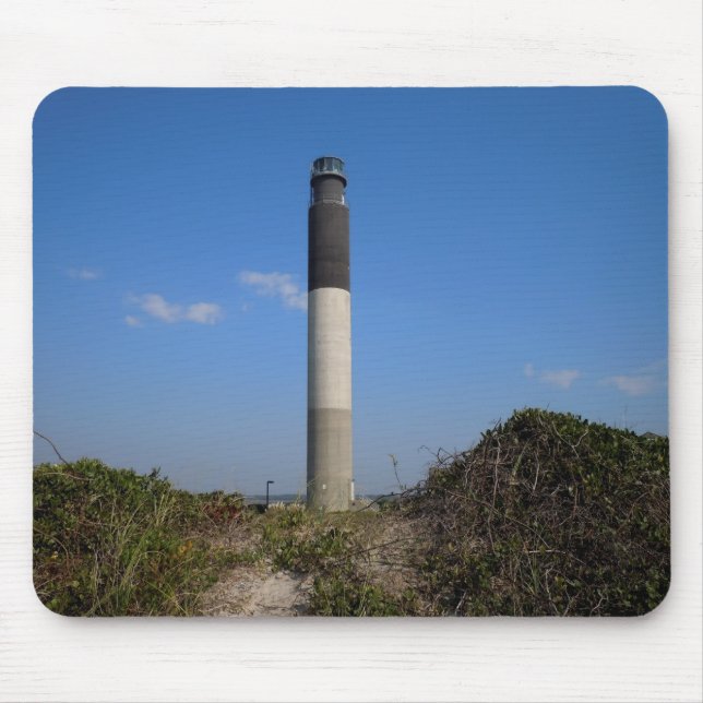 Mousepad Farol da ilha do carvalho, North Carolina (Frente)