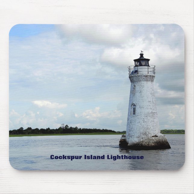 Mousepad Farol da ilha do Cockspur (Frente)