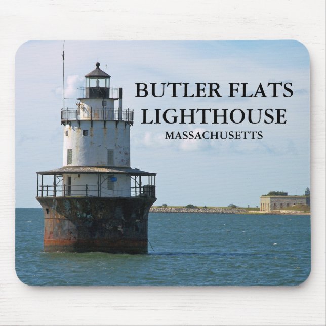 Mousepad Farol de Apartamentos de Mordomo, Massachusetts Mo (Frente)