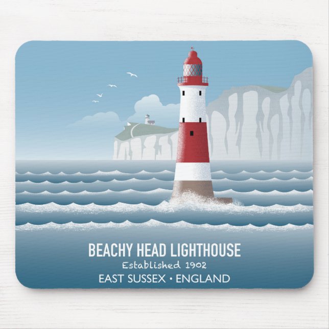 Mousepad Farol de Beachy Head (Frente)