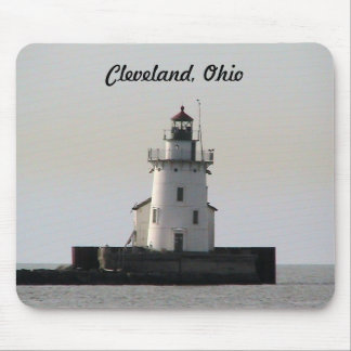 Mousepad Farol de Cleveland Ohio Harbor