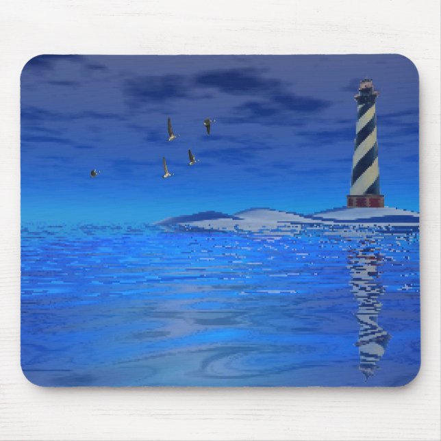 Mousepad Farol de Hatteras do cabo (Frente)