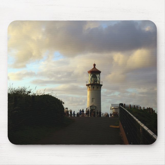 Mousepad Farol de Kilauea em Dusk (Frente)