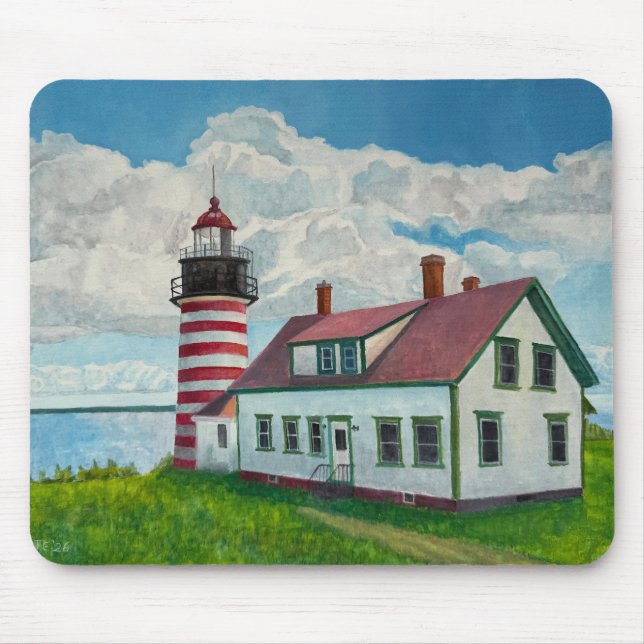 Mousepad Farol de Maine (Frente)
