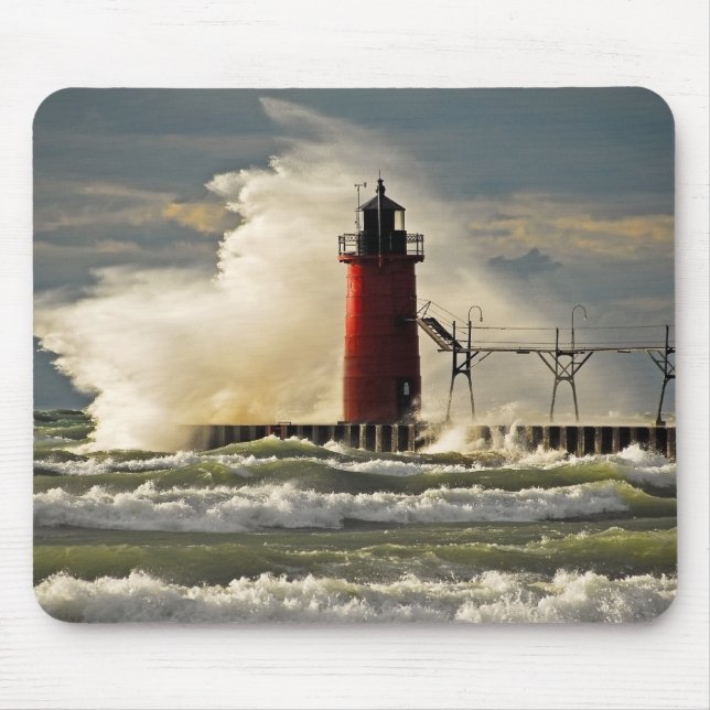 Mousepad Farol de Michigan (Frente)