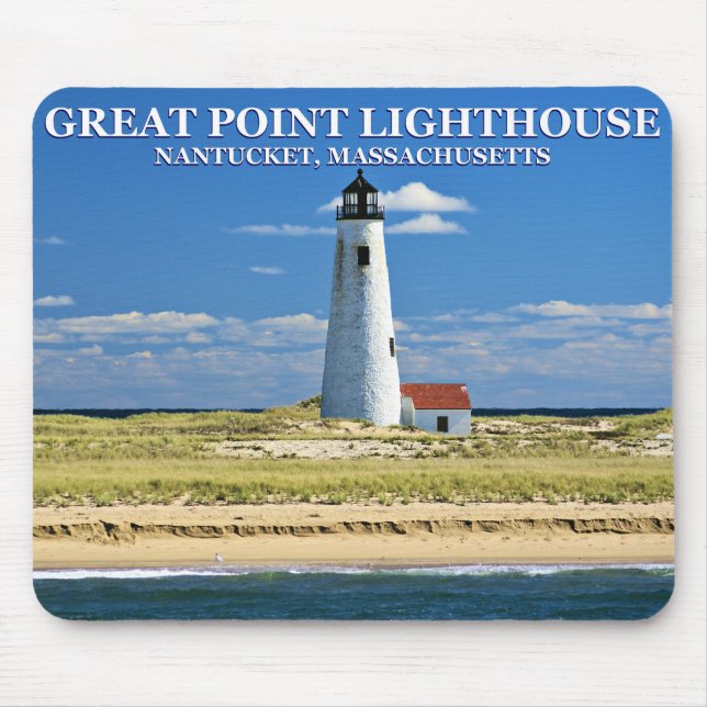 Mousepad Farol de ponto de excelente, Nantucket, MÃE Mousep (Frente)