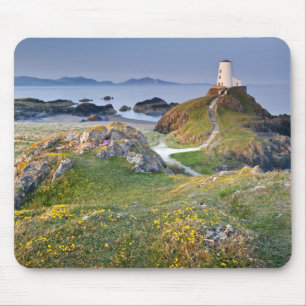 Mousepad Farol do Mawr de Twr na ilha de Llanddwyn