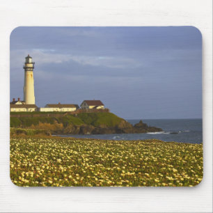 Mousepad Farol em Pigeon Point State Beach em San