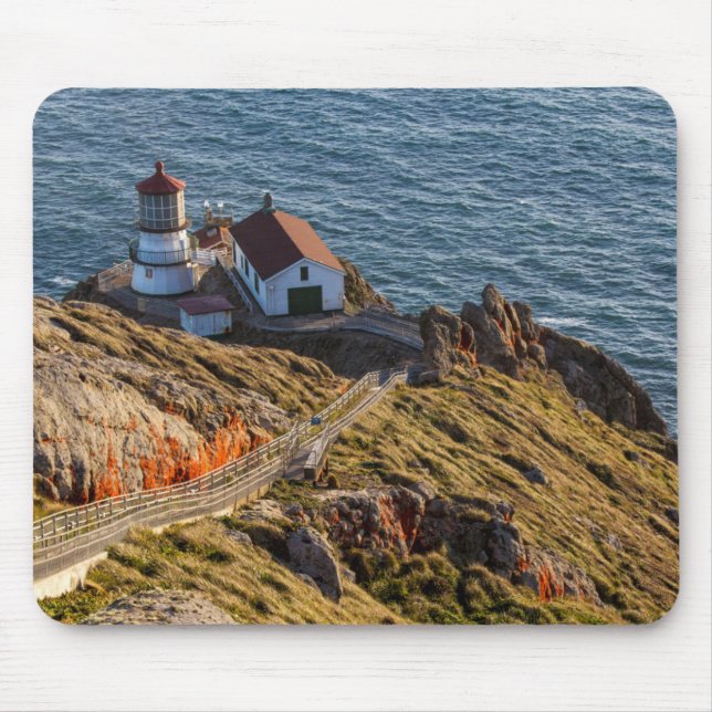 Mousepad Farol em Point Reyes National Seashore (Frente)