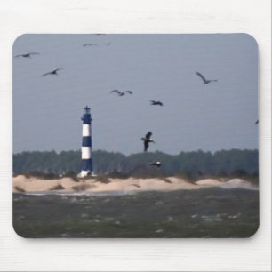Mousepad Farol em todo o compartimento