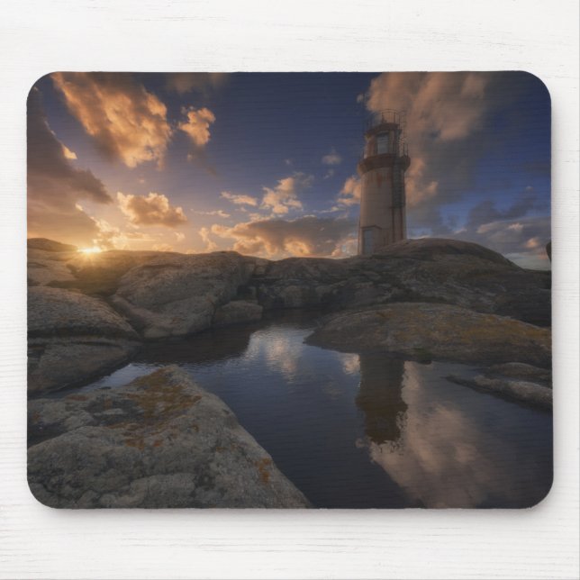 Mousepad Farol | Galiza de Muxia, espanha (Frente)