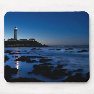 Mousepad Farol   Half Moon Bay do ponto do pombo, Ca