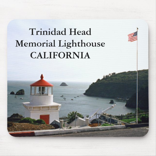 Mousepad Farol Memorial Trinidad Head, California Mous (Frente)