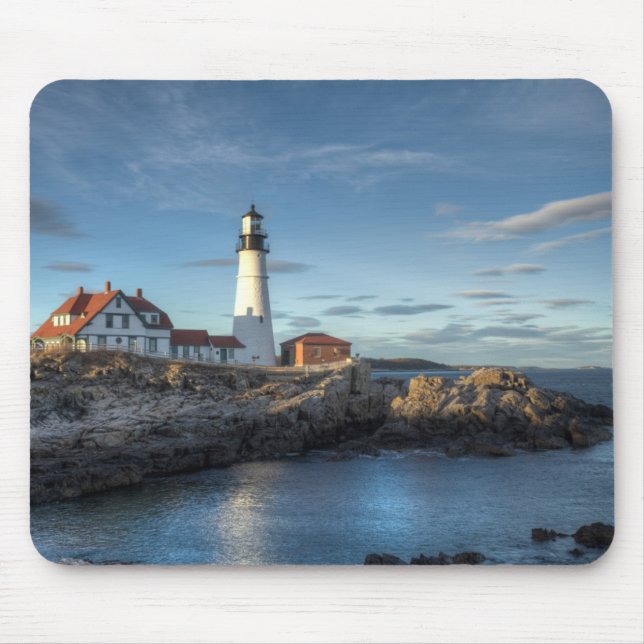 Mousepad Farol principal de Portland (Frente)