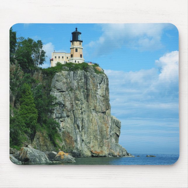 Mousepad Farol rachado da rocha (Frente)
