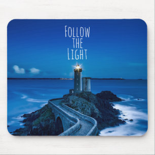 Mousepad Farol Siga a luz