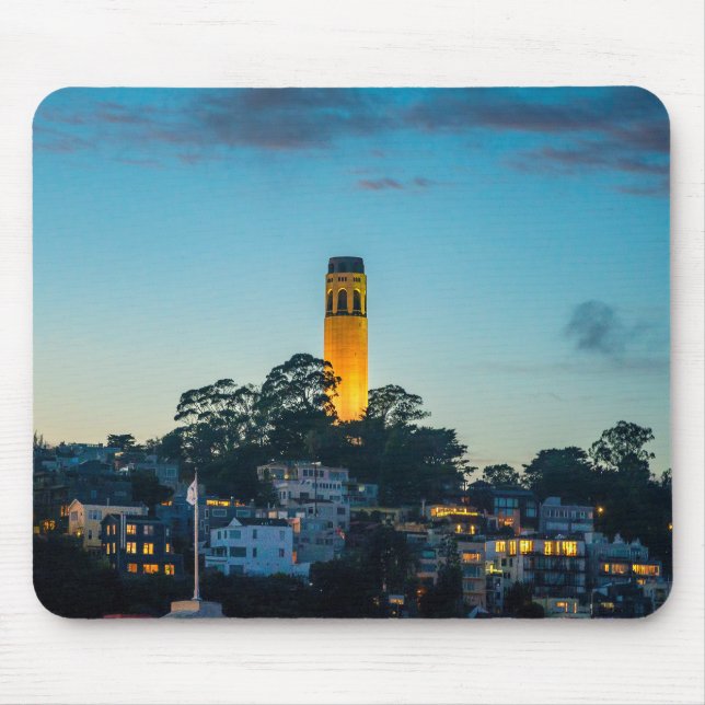 Mousepad Farol Sobre a Baía (Frente)