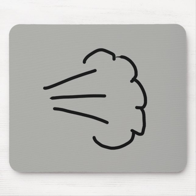 Mousepad Fart Cloud (Frente)