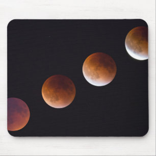 Mousepad Fases do Eclipse Lunar Total Seattle