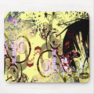 Mousepad Fashion Diva Swirled