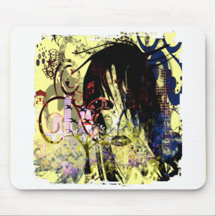 Mousepad Fashion Diva Swirled