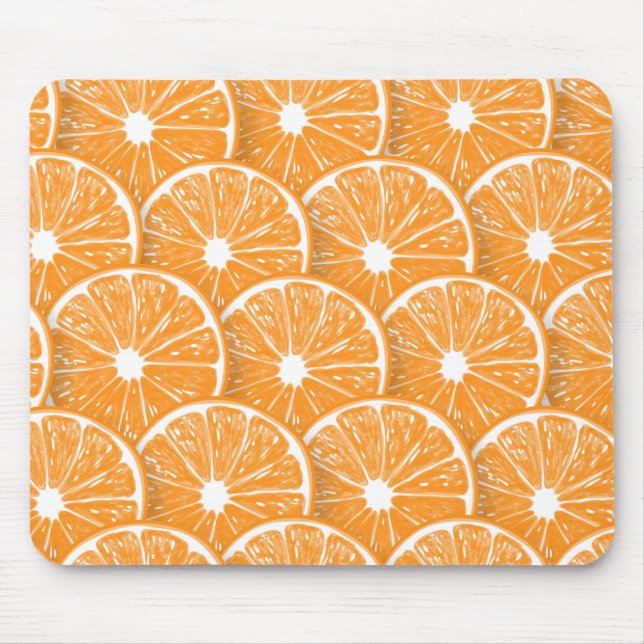 Mousepad Fatias de laranja (Frente)