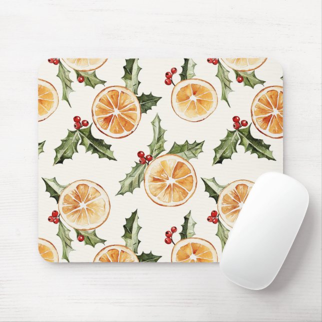 Mousepad Fatias Laranja (Com mouse)