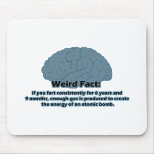 Mousepad Fato estranho - atômico Fart